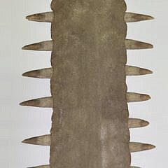 Large Antique Sawfish Bill