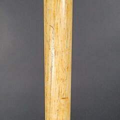 Antique 19th C. Sailor Made Whale Ivory and Whalebone Walking Stick