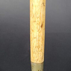 Antique 19th C. Sailor Made Whale Ivory and Whalebone Walking Stick
