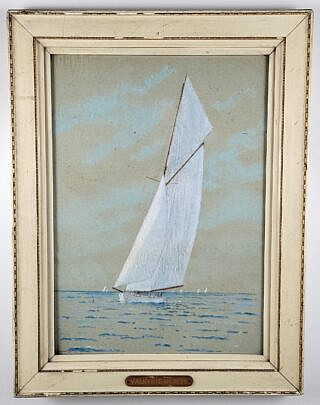 1522-1865 Yacht Gouache A