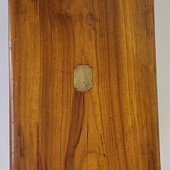 Antique Chinese Export Brass Bound Camphorwood Trunk