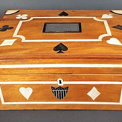 Important 19th C. Sailor Made Inlaid Presentation Box