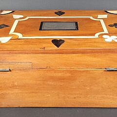 Important 19th C. Sailor Made Inlaid Presentation Box