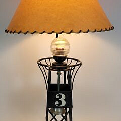 Vintage #3 Nautical Harbor Bell Buoy Lamp