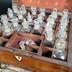 19th C. Civil War Era Traveling Medical Apothecary Chest