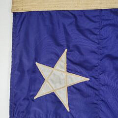 Vintage 50 Star U.S. Navy Union Jack Ship Flag