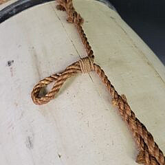 Vintage 1930s Hand Painted Jolly Roger Barrel