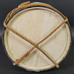 Vintage 1930s Hand Painted Jolly Roger Barrel