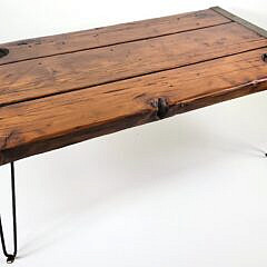 Vintage World War Two U.S. Navy Liberty Ship Hatch Cover Table