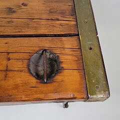 Vintage World War Two U.S. Navy Liberty Ship Hatch Cover Table