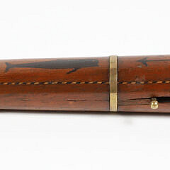 Faroe Islands Wood Knife with Steel Blade and Sheath, 19th Century