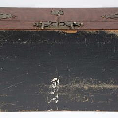 English Oak Mechanical Humidor Box, 19th Century