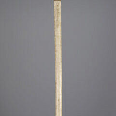 Whaler Made Turk’s Head Knob Grip Architectural Walking Stick, mid 19th Century