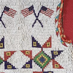 Native American Child’s Beaded Vest, Sioux, circa 1920s