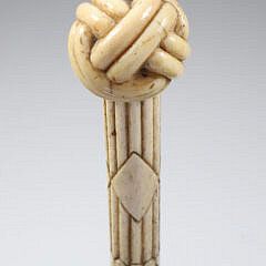 Whaler Made Gambler’s Walking Stick, mid 19th Century