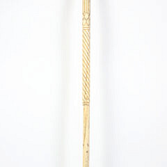 Whaler Made Gambler’s Walking Stick, mid 19th Century