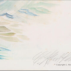 C. Robert Perrin Pencil Signed Poster “Help save our NANTUCKET from overdevelopment now!”