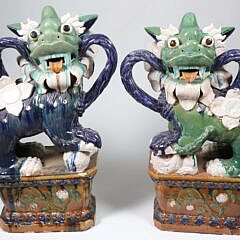 19-5543 Chinese Ceramic Foo Lions A_IMG_8711