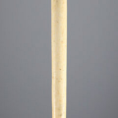 Whaler Made Capstan Knob Grip Walking Stick, mid 19th Century