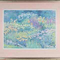 Michele Richard Kennedy Print "Flower Garden"