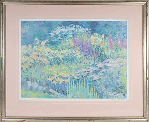 Michele Richard Kennedy Print "Flower Garden"