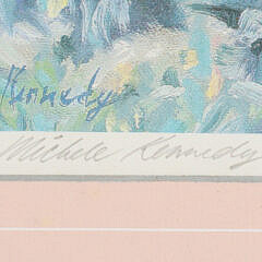 Michele Richard Kennedy Print “Flower Garden”