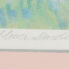 Michele Richard Kennedy Print “Flower Garden”