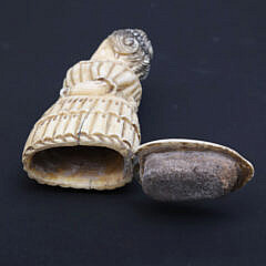 Mariner Carved Figurehead Snuff Box, 19th Century