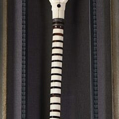 Fine Sailor Made Clenched Fist Walking Stick, Circa 1850