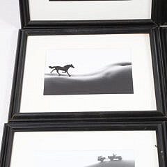 Collection Of 12 Allan Teger Limited Edition Black And White “Bodyscapes”