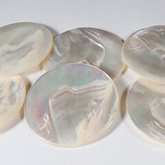 Vintage Set Of Four Mother Of Pearl Cups