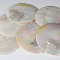 Vintage Set Of Four Mother Of Pearl Cups