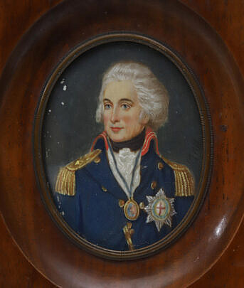 Miniature Of Admiral Horatio Nelson, British circa 1800s