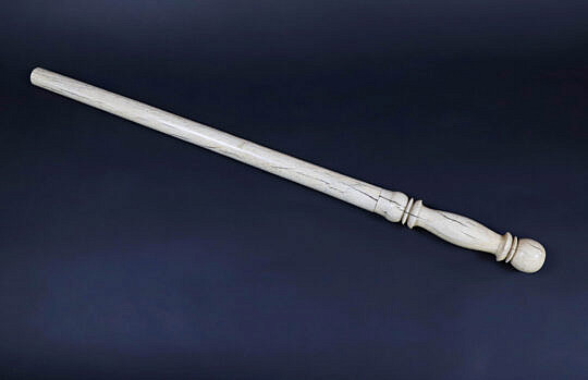 Exceptionally Rare Scrimshaw Night Stick, circa 1850
