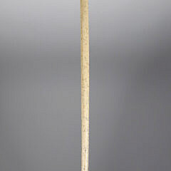 Whaler Made Pommel Grip Walking Stick, mid 19th Century
