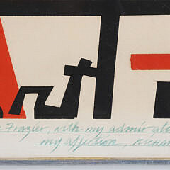 Richard Marshall Merkin 1969 “Noo Yawk Citee – 1932” Screen Print