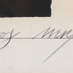 Richard Marshall Merkin 1969 “Noo Yawk Citee – 1932” Screen Print