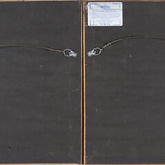 Pair of Framed Needlepoint Pictures “Reclining Woman” and “Forest”