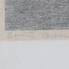 Ruth Havilland Sutton Black and White Lithograph Titled “South Tower”