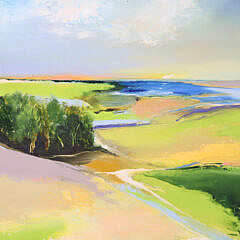 Gay P. Held “Horizon #1 2007” Oil on Canvas