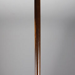 Whaler Made Harlequin Walking Stick, mid 19th Century