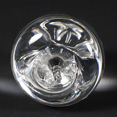 Signed Steuben Crystal Apple with Original Box