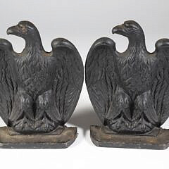 Cast Iron American Eagle Book Ends