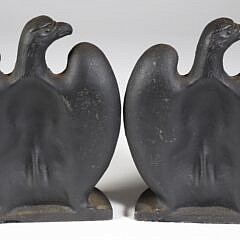 Cast Iron American Eagle Bookends
