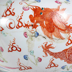 Two Chinese Famille Rose Porcelain Bowls