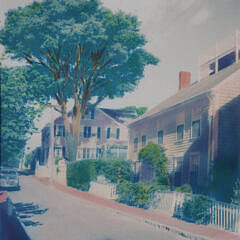 Three James Barker Vintage Nantucket Photos