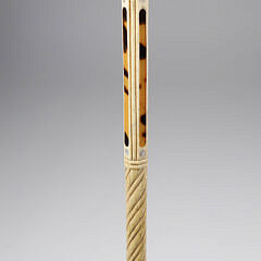 Whaler Made Crown Knot Grip Walking Stick, mid 19th Century