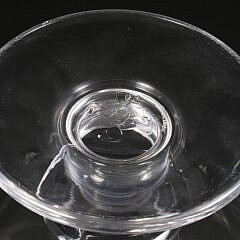 Simon Pearce Hand Blown Pedestal Centerpiece Bowl
