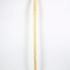 Whaler Made 8-Sided Walking Stick, mid 19th Century