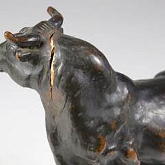 Pair Paul Herzel “Bear and Bull” Bookends, circa 1922